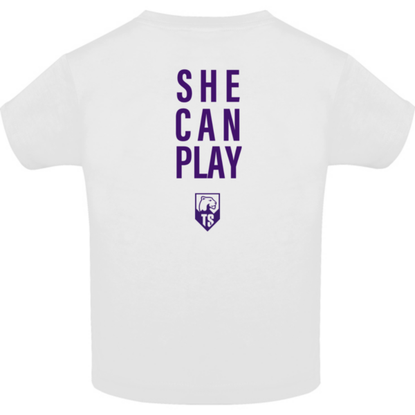 She Can Play baby t-shirt - Bilde 7