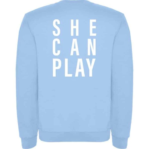 SHE-CAN-PLAY-college-II-sky-hvit-back
