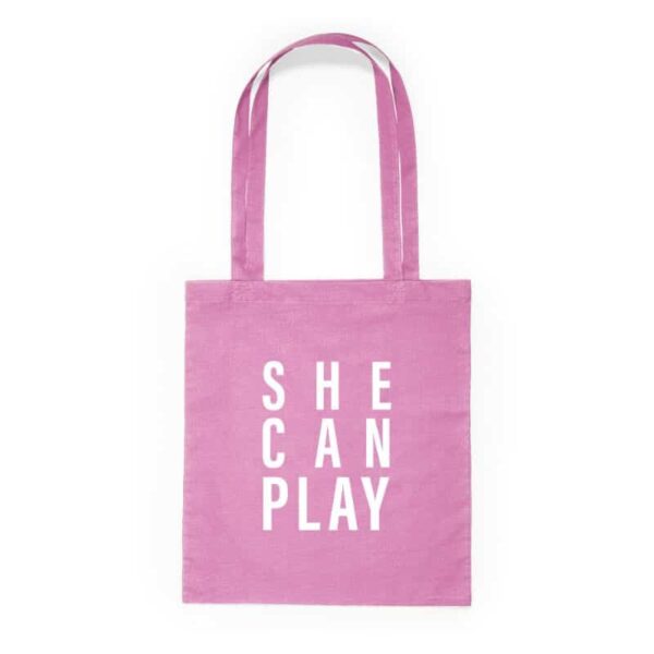 TS-handlenett-rosa-hvit-she-can-play