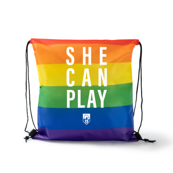 She Can Play Pride gymbag